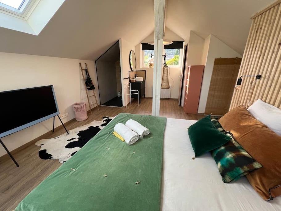 Les Deux Maisons - Little Green - Maison Cosy Proche Pistes Et Lac Gérardmer Exterior foto